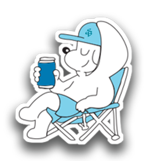 DOG style sticker SB
